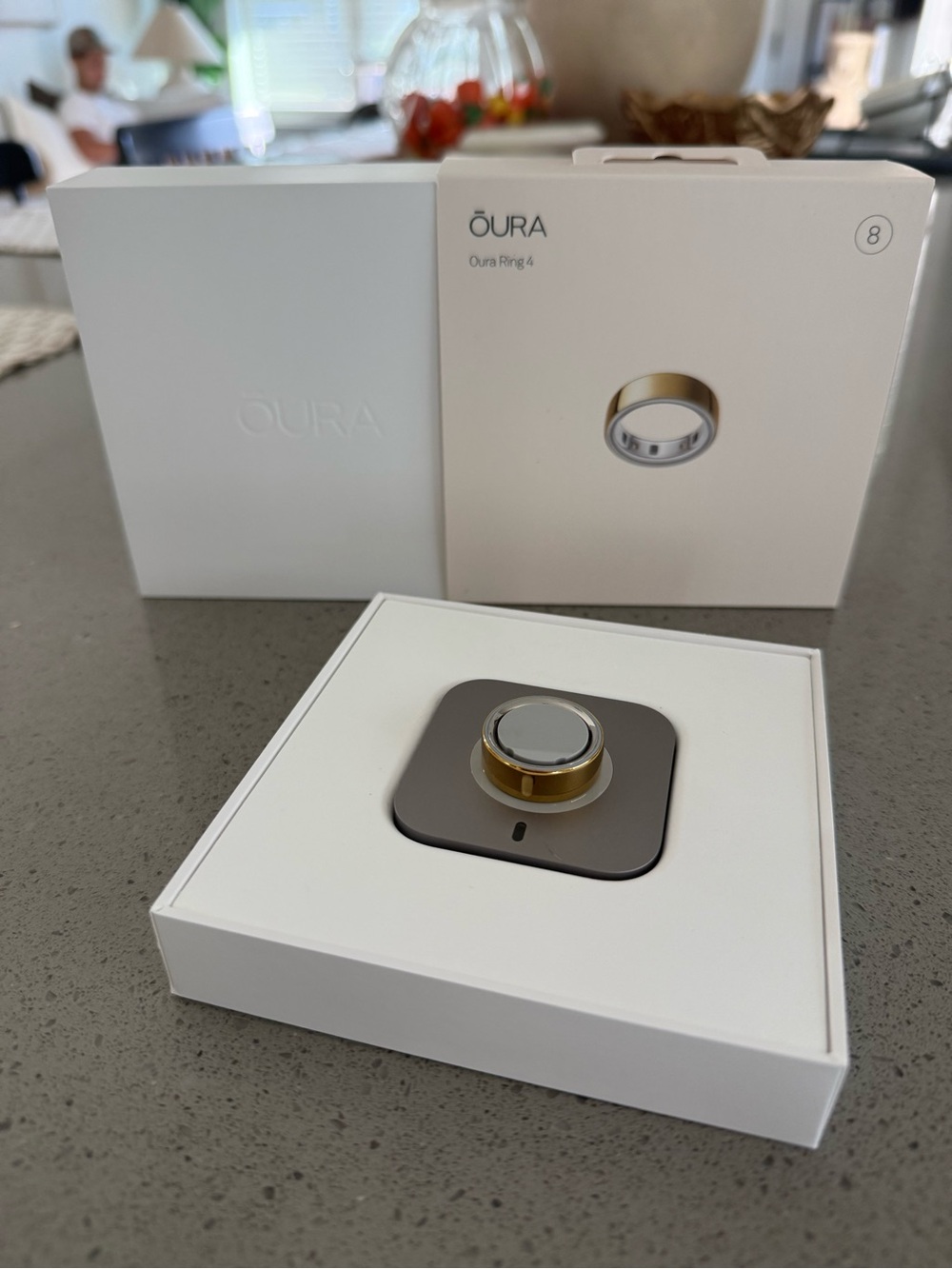 Oura Ring - Gold BRAND NEW